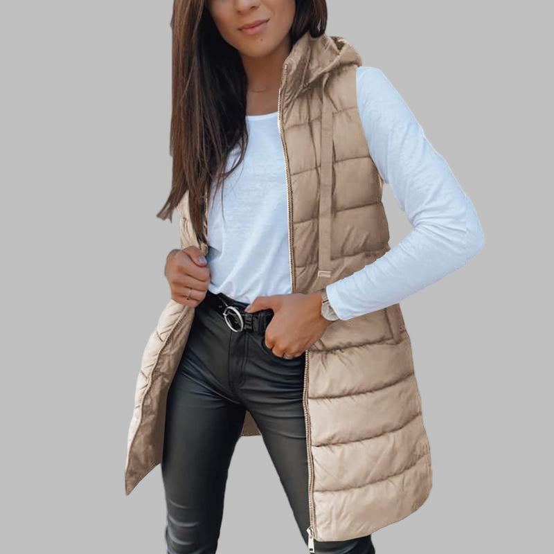 Jessica | Casual Hooded Puffer Vest
