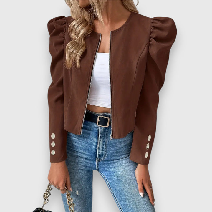 Chloe | Elegant Puff Sleeve Jacket