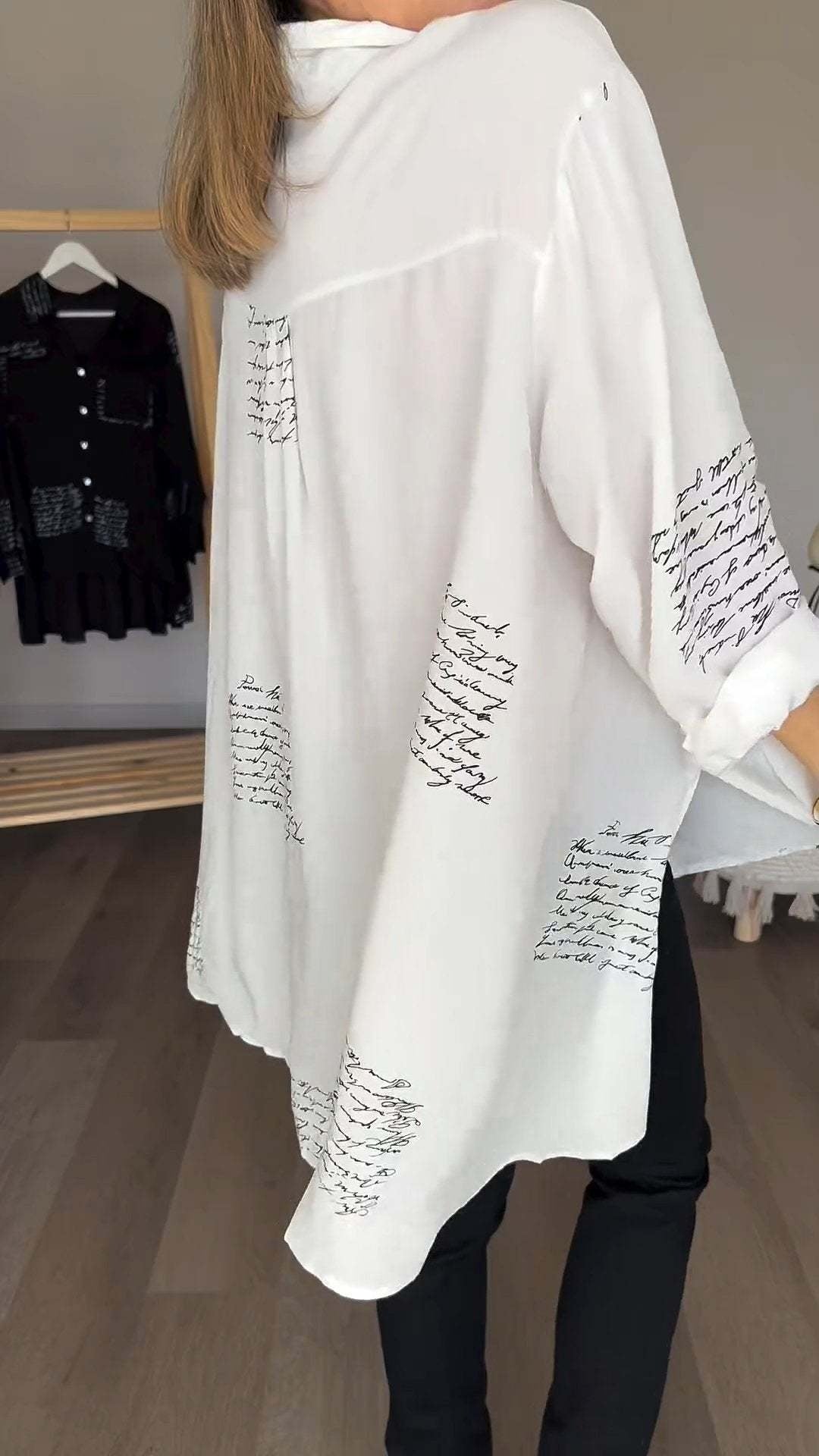 Sophie | Artistic Button-Up Shirt