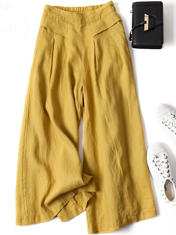 Megan | Vintage Wide Leg Trousers