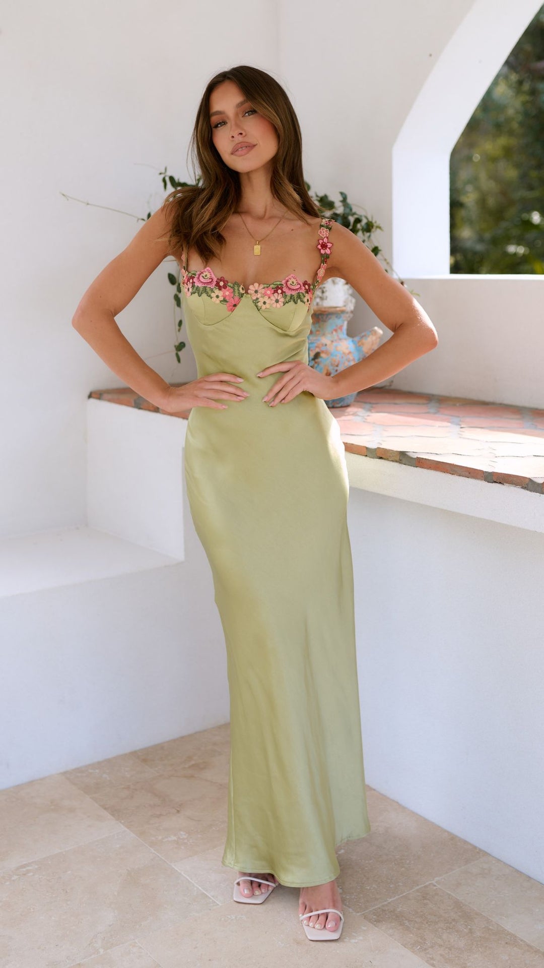 Megan | Floral Maxi Dress