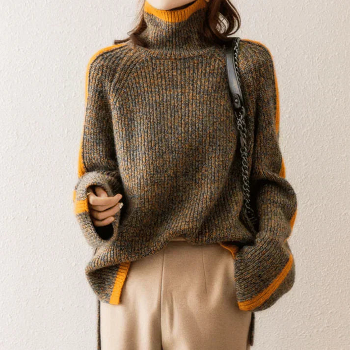 Clara | Chunky High Neck Jumper