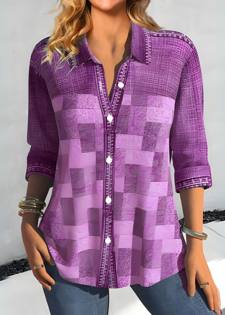 Megan | Stylish Patchwork Dress