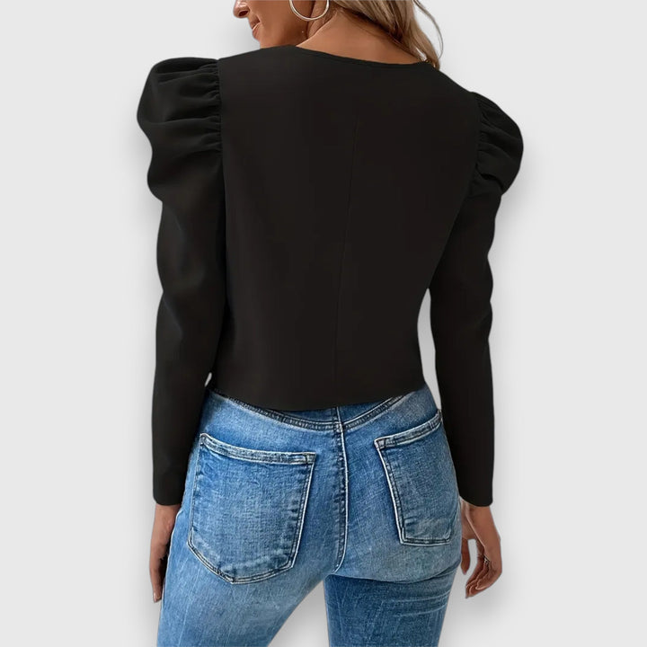 Chloe | Elegant Puff Sleeve Jacket