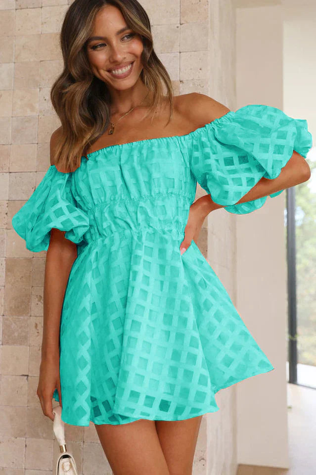 Chloe | Elegant Puff Sleeve Dress