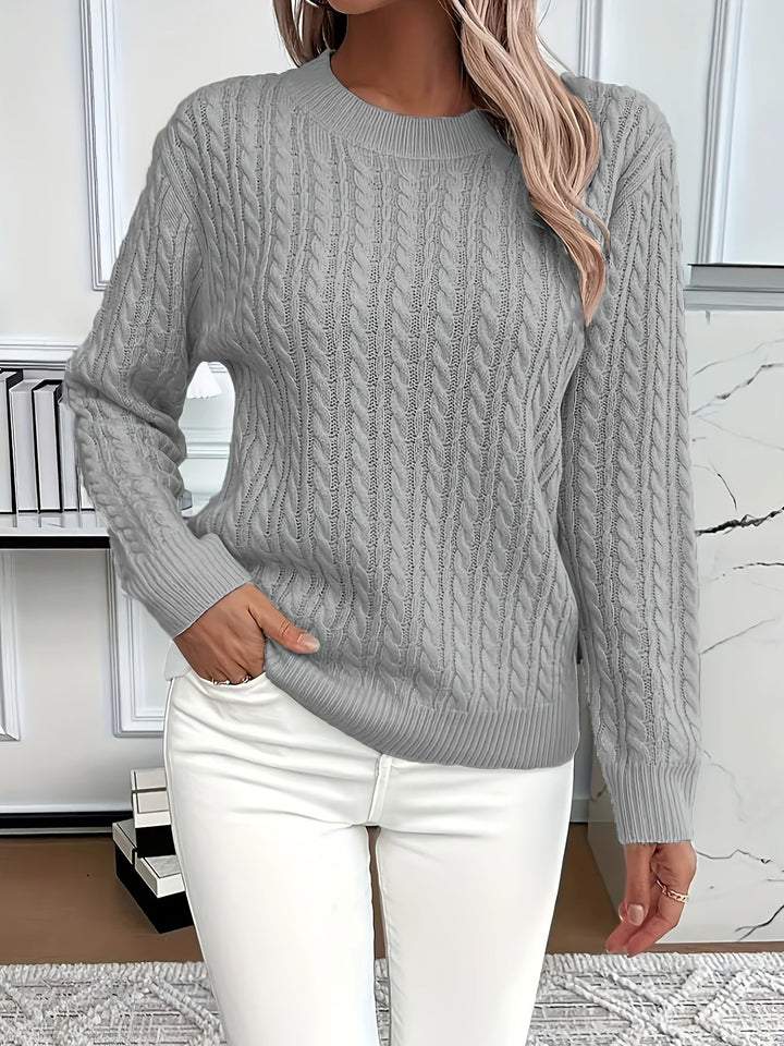 Clara | Cozy Cable Jumper