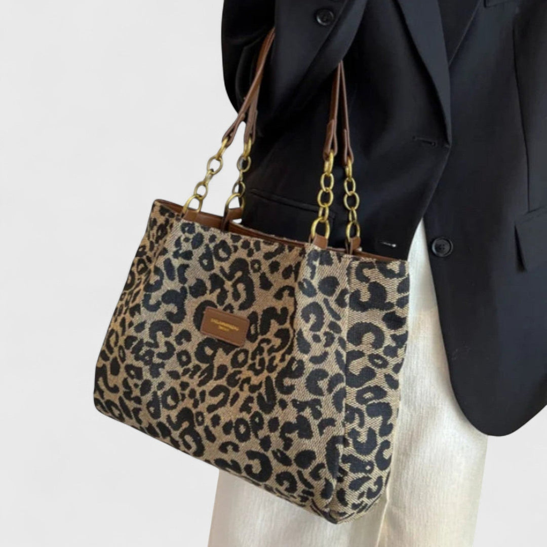 Mabel | Chic Leopard Tote