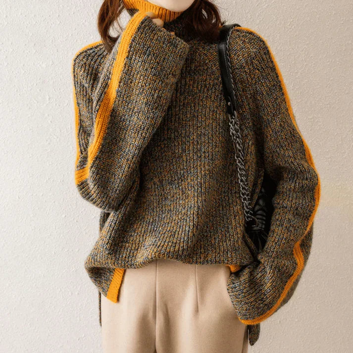 Clara | Chunky High Neck Jumper