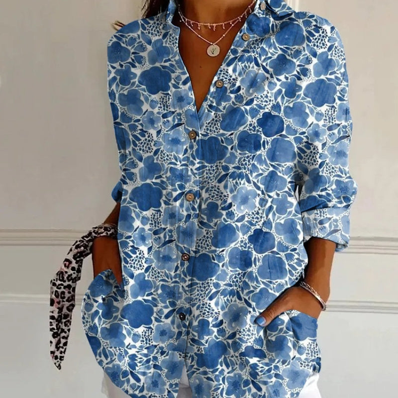 Clara | Stylish Floral Blouse