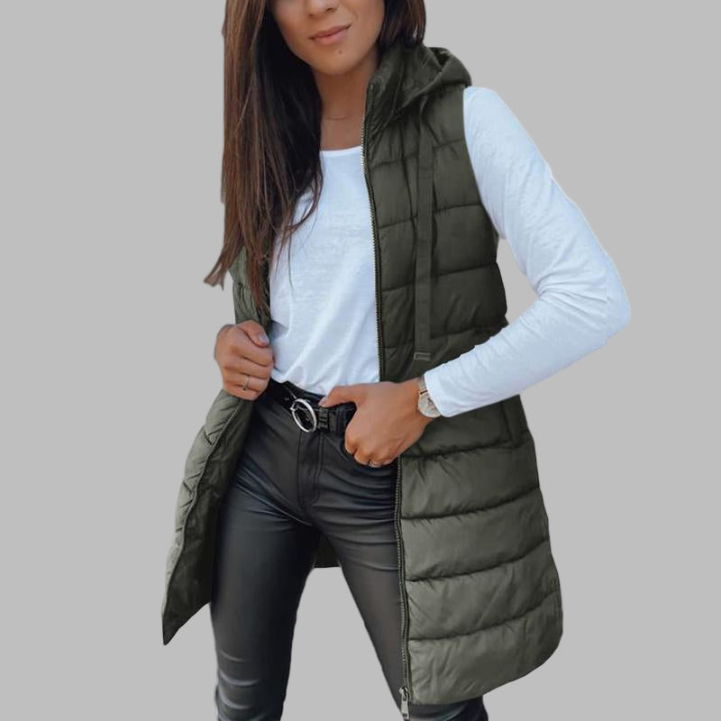 Jessica | Casual Hooded Puffer Vest