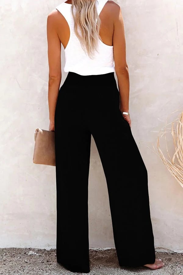 Megan | Relaxed High-Waisted Trousers