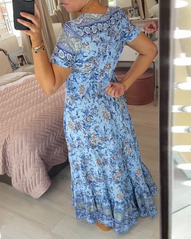 Sophie | V-Neck Floral Dress