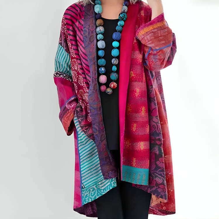Lily | Colour-Block Cardigan
