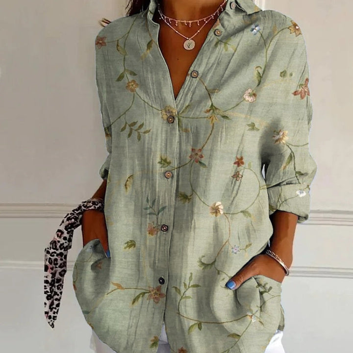 Clara | Stylish Floral Blouse