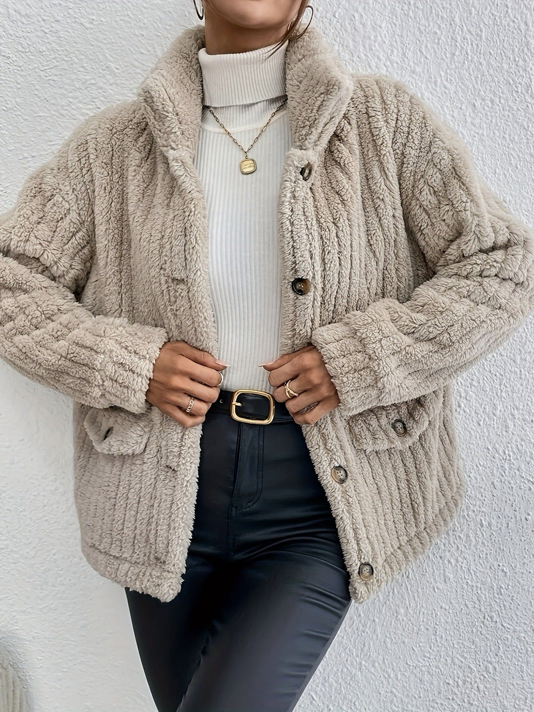 Clara | Cozy Velvet Cardigan