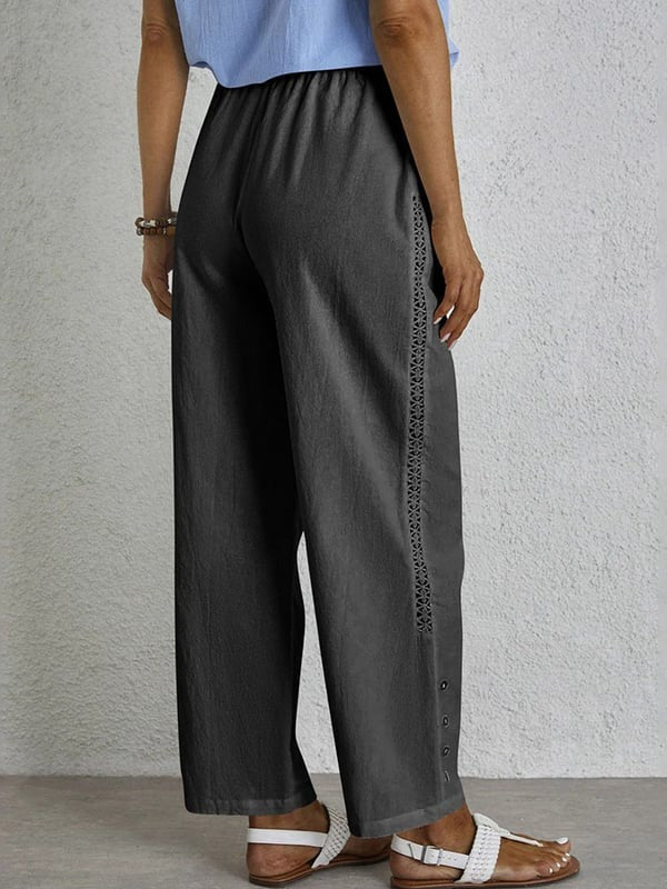 Megan | Chic Button-Up Trousers