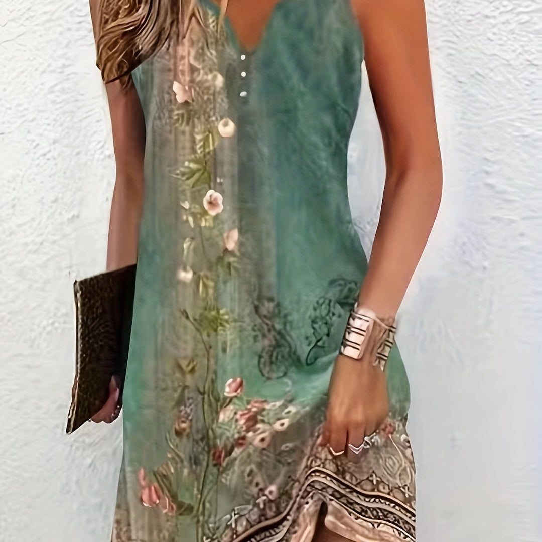 Megan | Floral Boho Dress