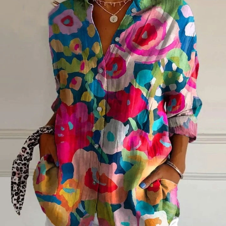 Clara | Stylish Floral Blouse
