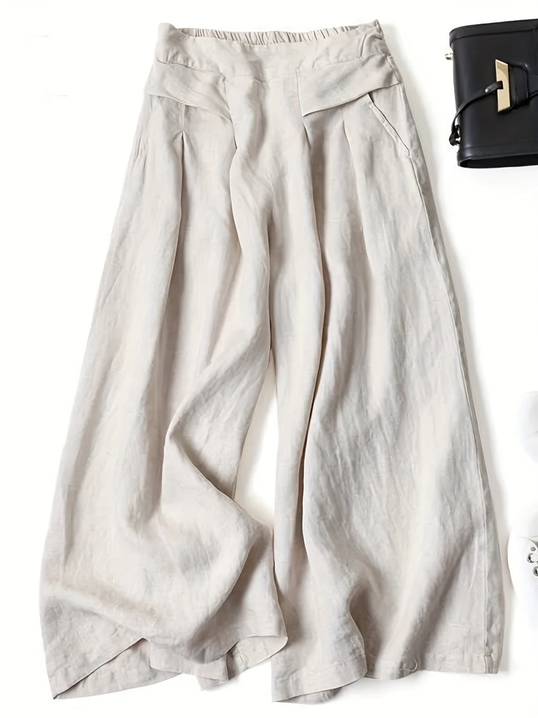 Megan | Vintage Wide Leg Trousers