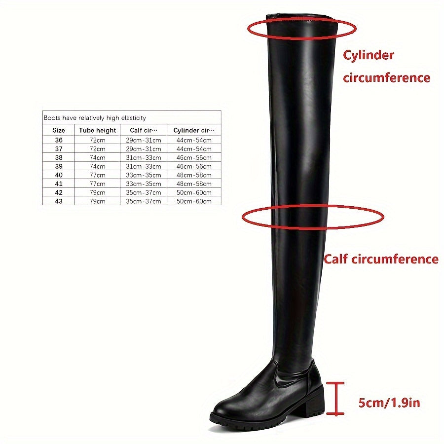 Sophie | Stylish Chunky Heel Boots