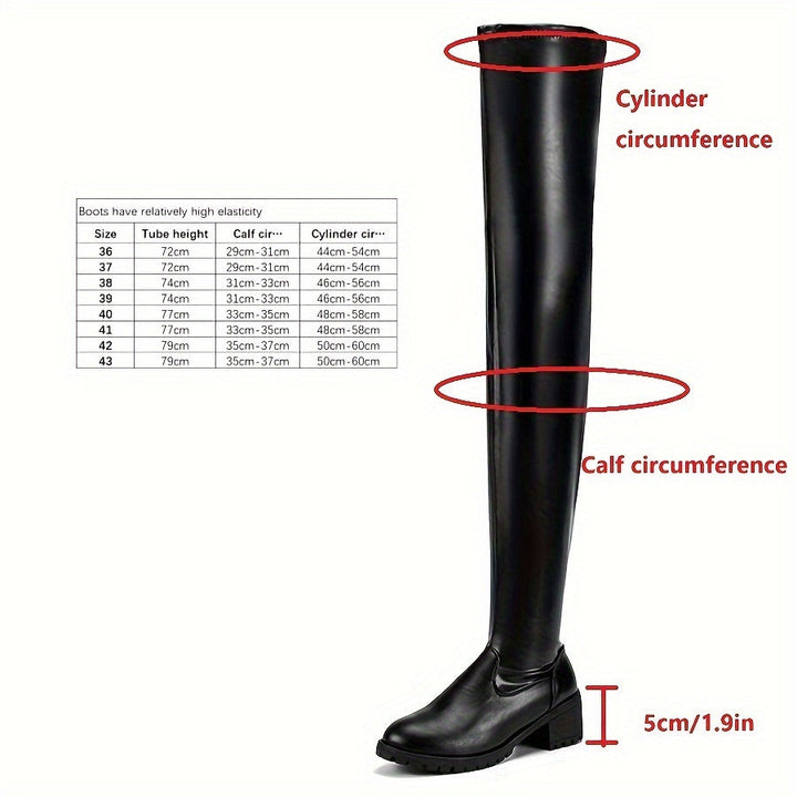 Sophie | Stylish Chunky Heel Boots