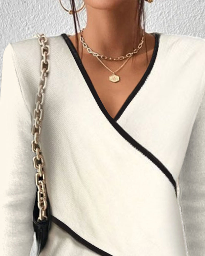 Lila | Chic Wrap Jumper