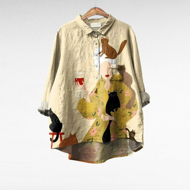 Lily | Chic Vintage Blouse