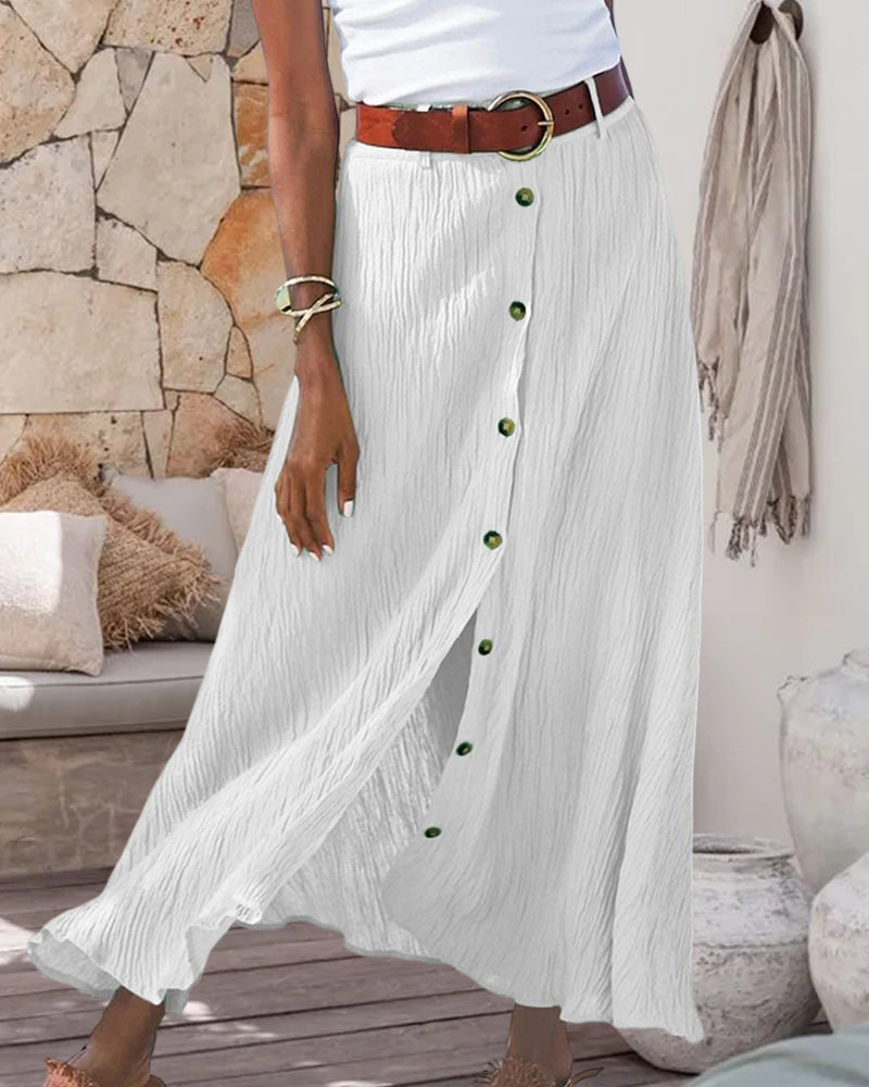 Clara | Elegant Flowing Skirt
