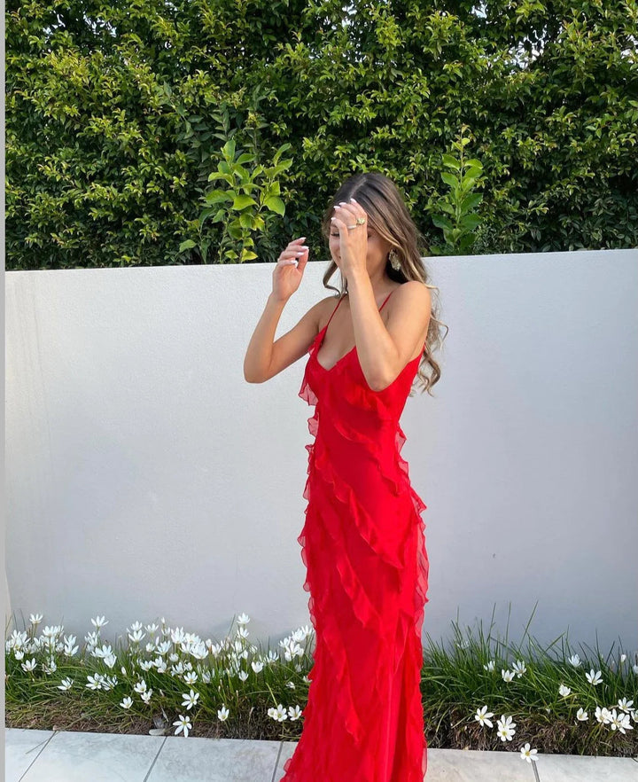 Clara | Romantic Ruffled Dress