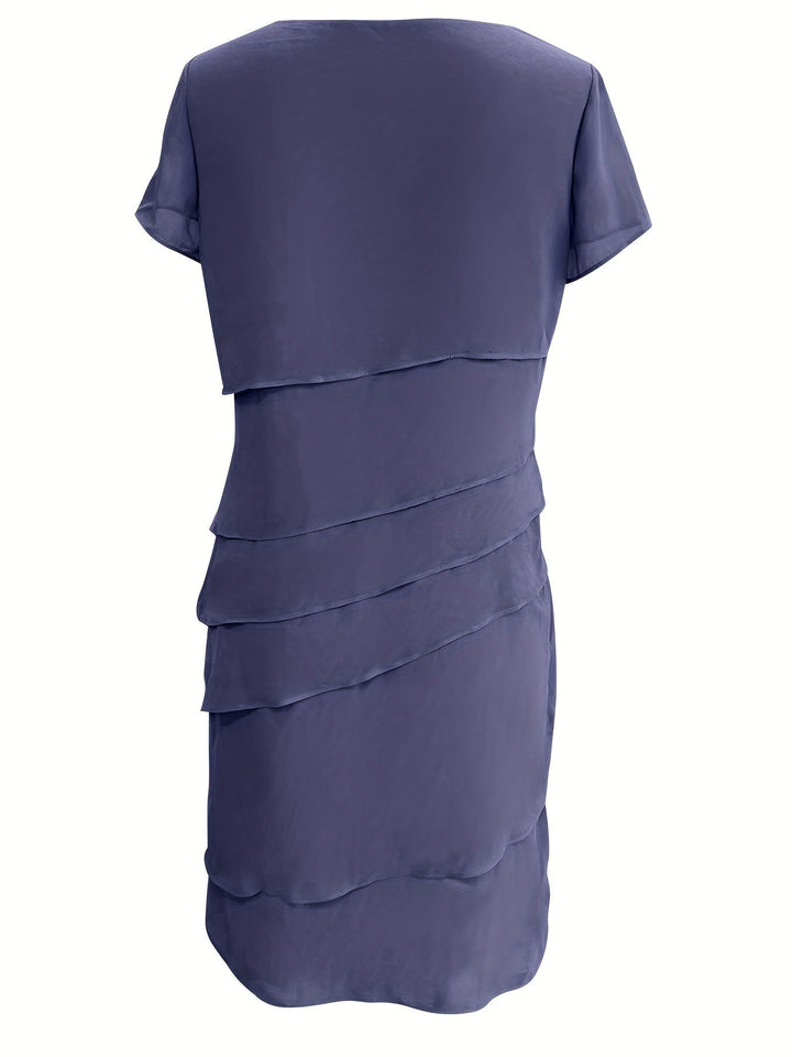 Megan | Chic Chiffon Dress