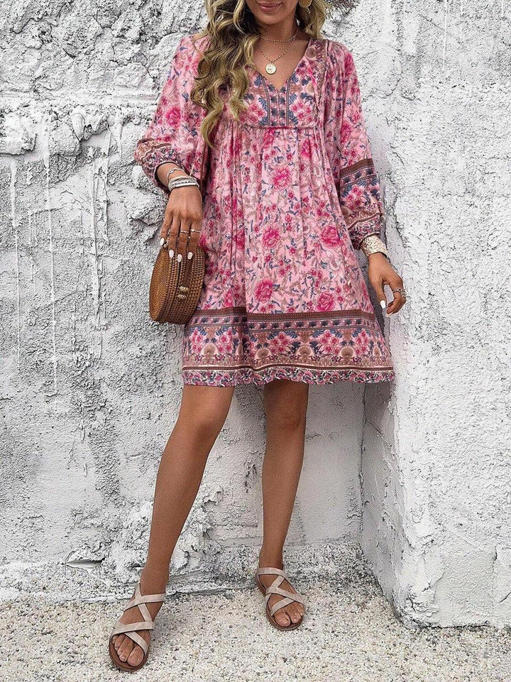Sophie | Soft Print Mini Dress