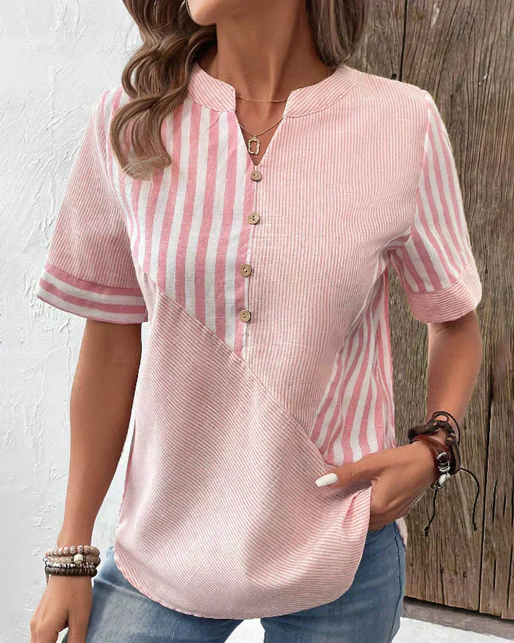Clara | Timeless Striped Top