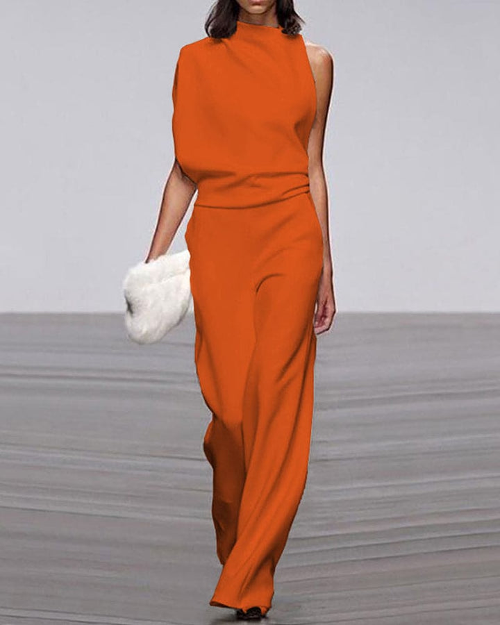 Clara | Elegant One-Shoulder Jumpsuit