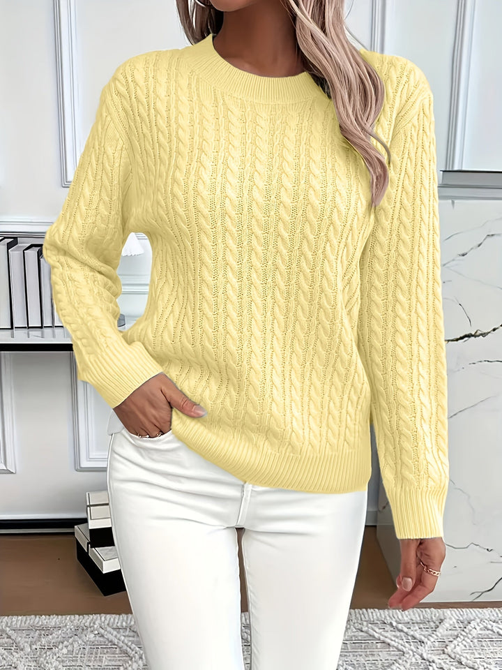 Clara | Cozy Cable Jumper