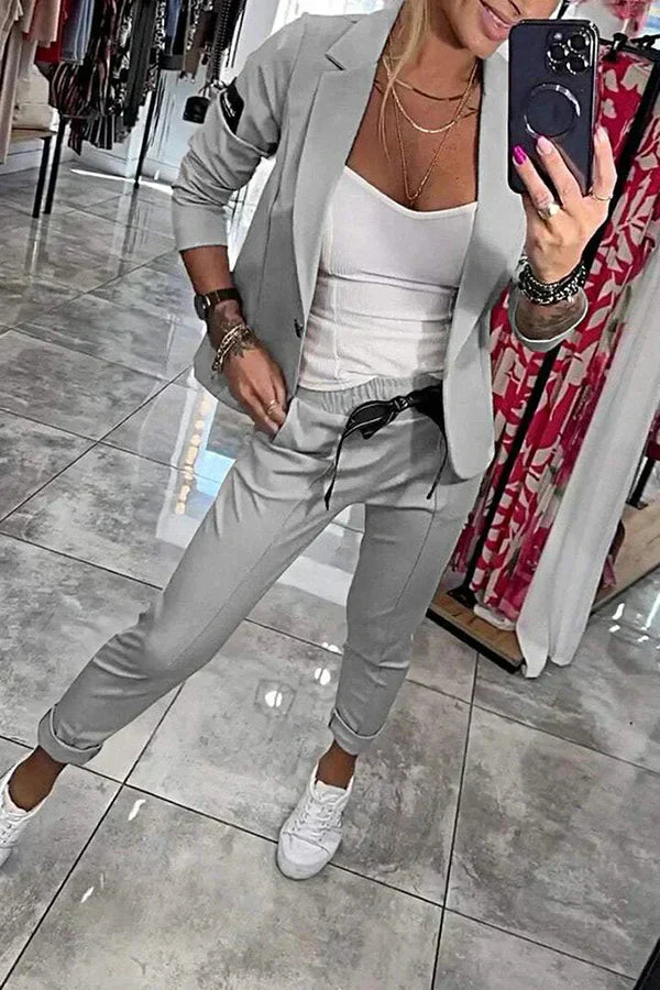Clara | Stylish Blazer Set