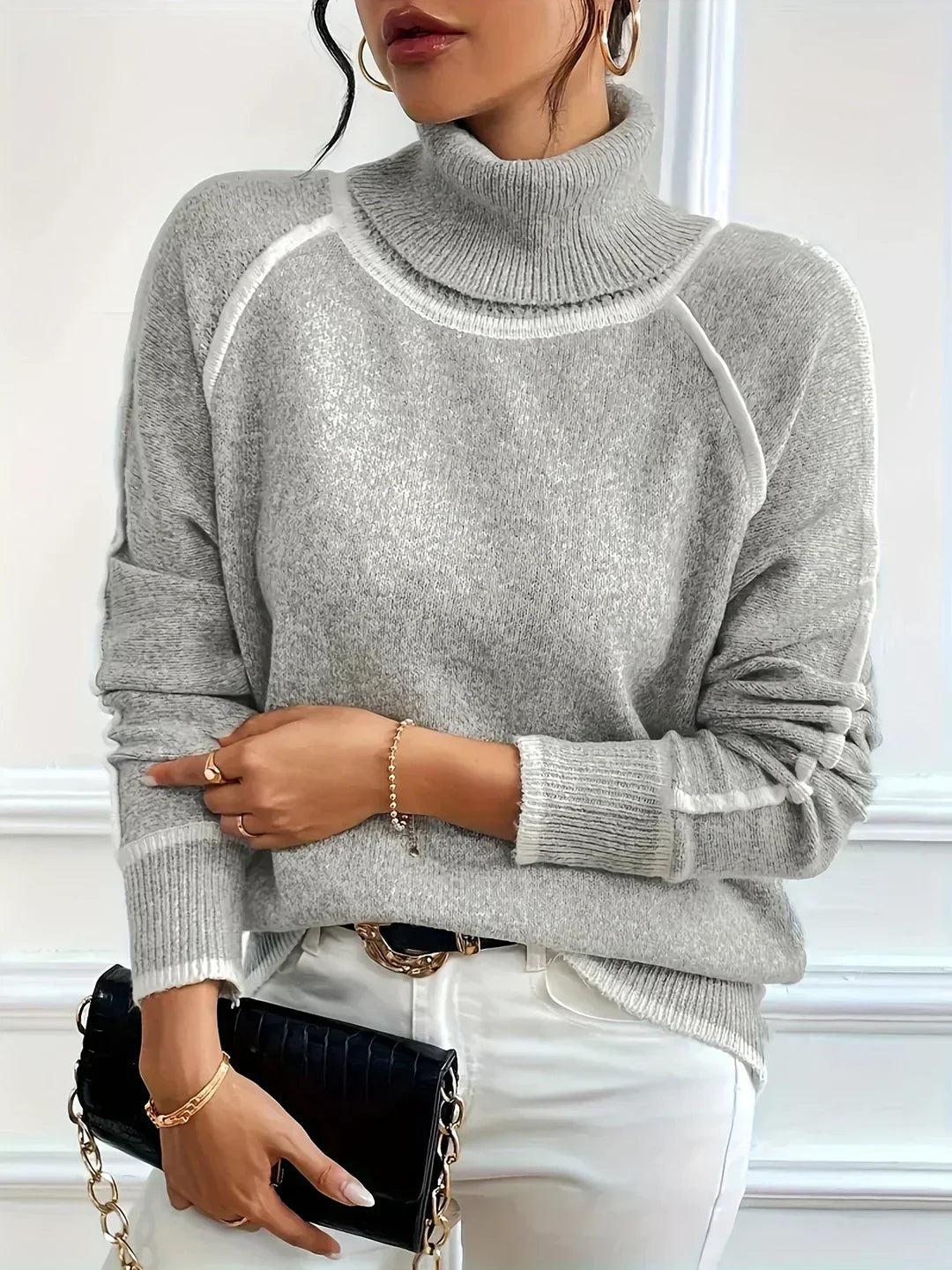 Sophie | Soft Knit Turtleneck