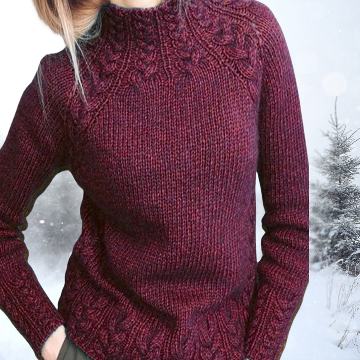 Clara | Cozy Roll-Neck Jumper
