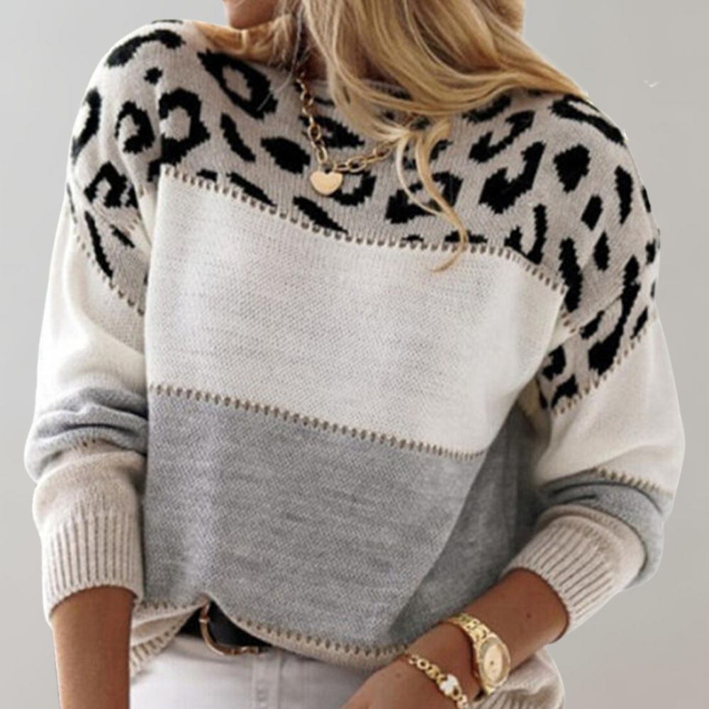 Tamsin | Chic Leopard Jumper