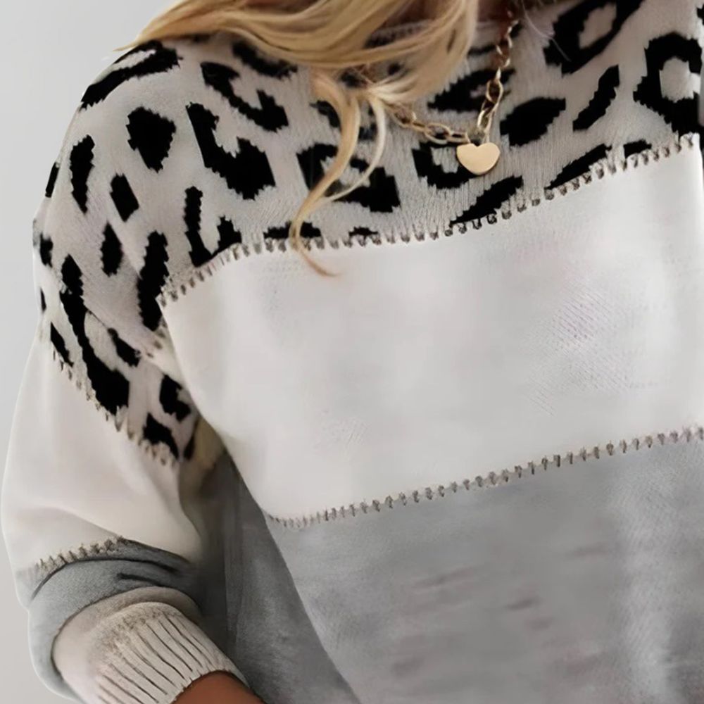 Tamsin | Chic Leopard Jumper