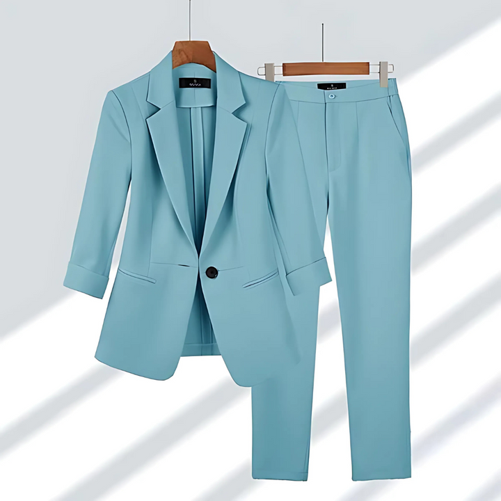 Lila | Elegant Blazer Trousers Set