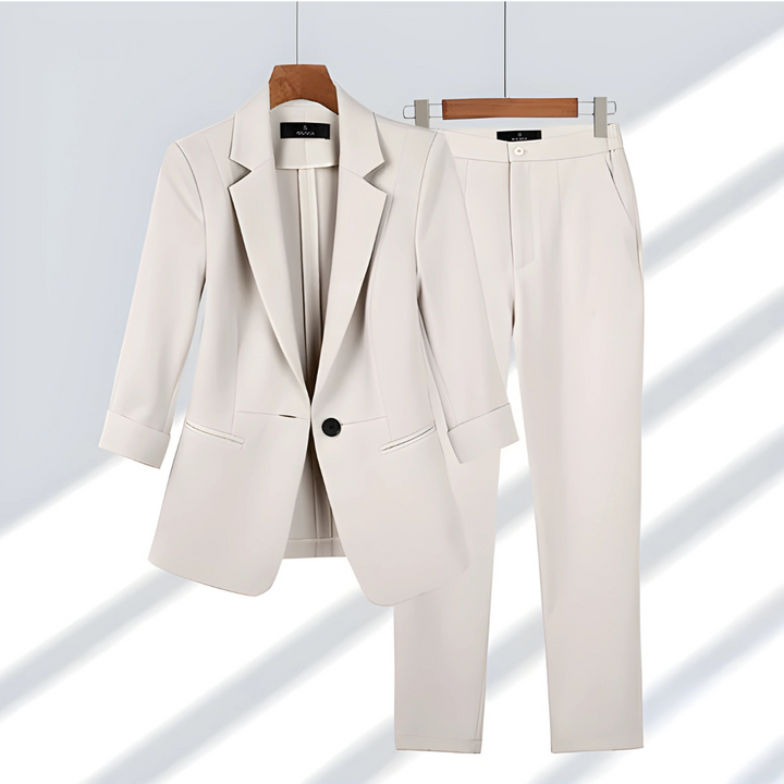Lila | Elegant Blazer Trousers Set