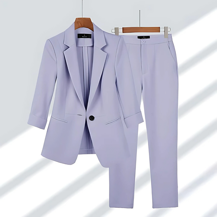 Lila | Elegant Blazer Trousers Set