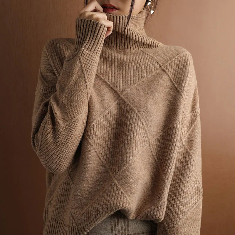 Clara | Soft Roll Neck Jumper