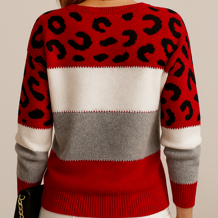 Clara | Chic Leopard Jumper