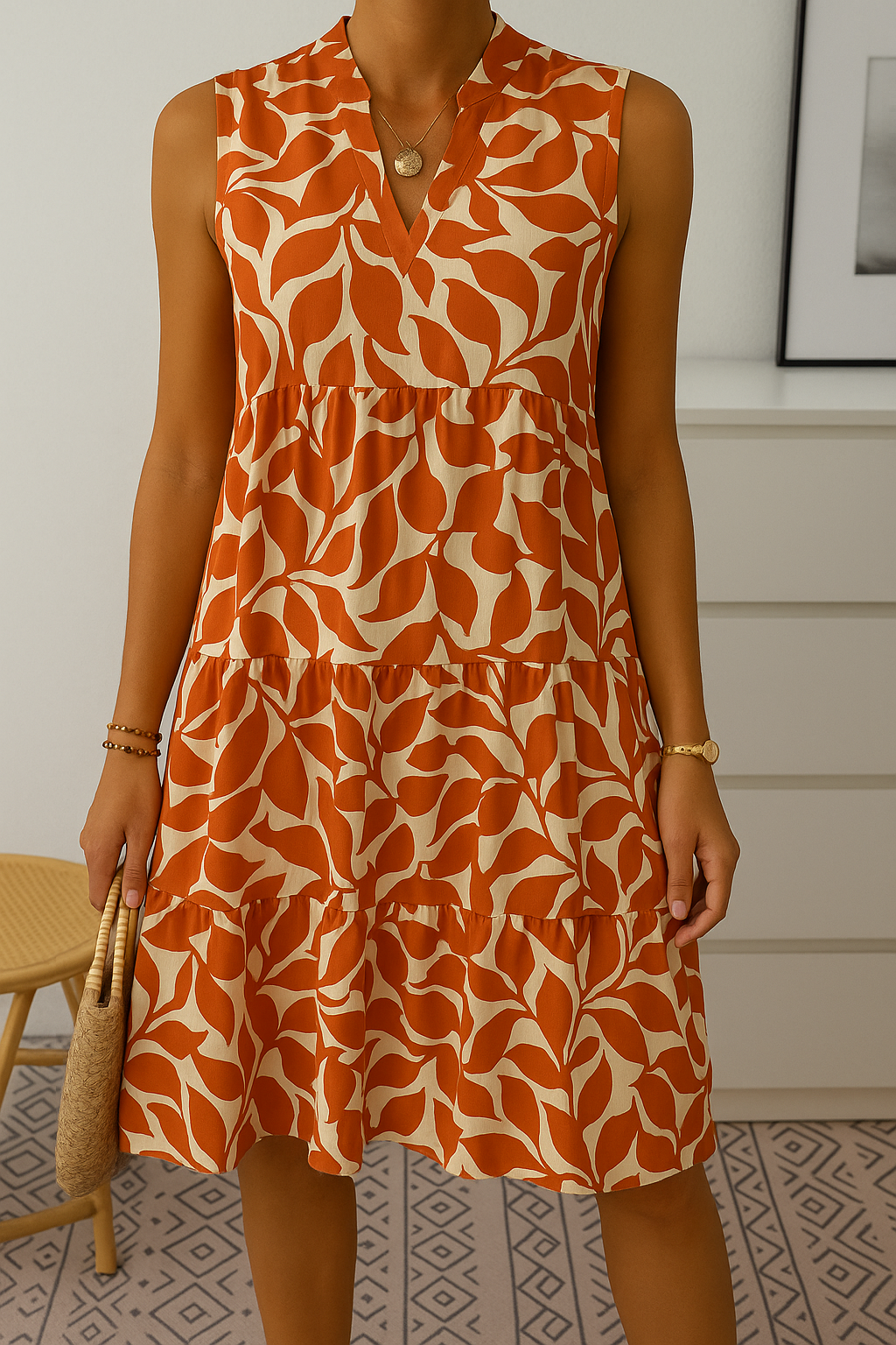 Megan | Floral Midi Dress