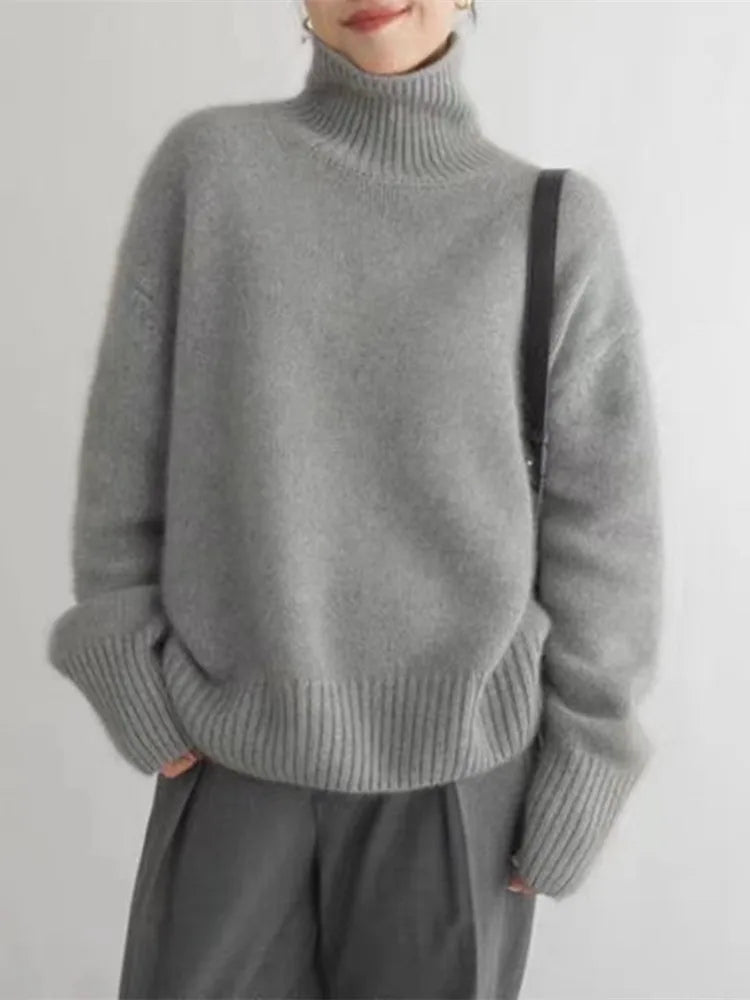 Chloe | Elegant Turtleneck Jumper