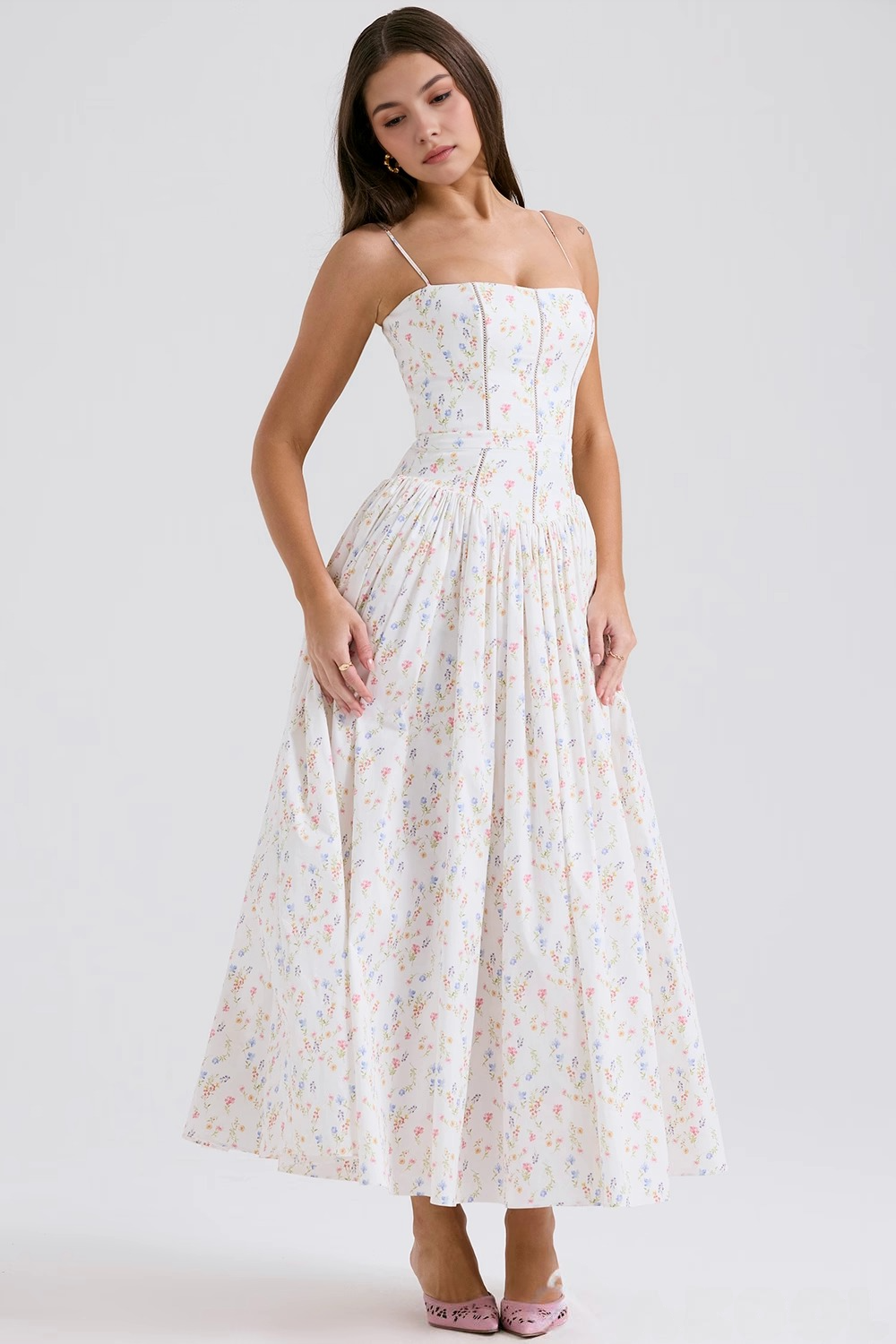 Sophie | Floral Corset Dress