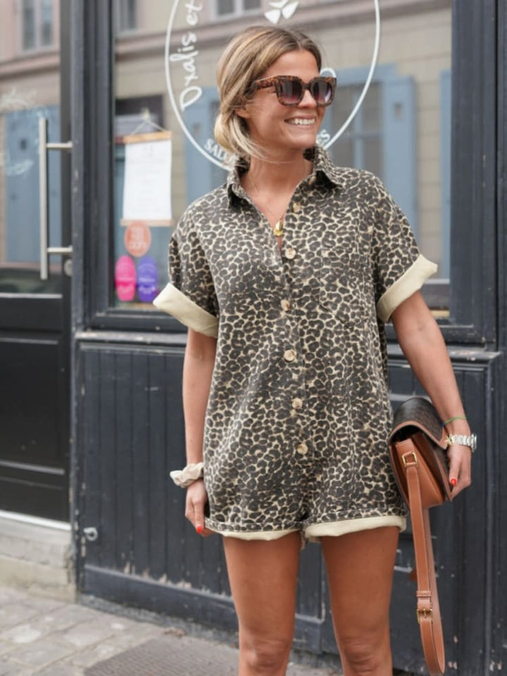 Sophie | Leopard Print Jumpsuit