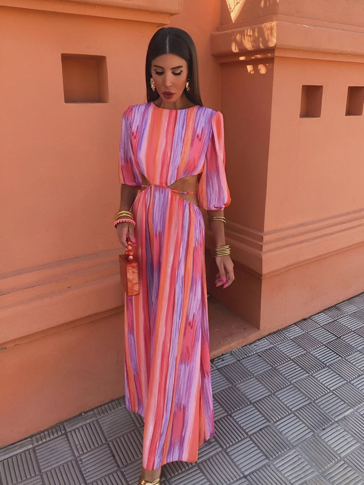 Clara | Elegant Open Back Dress