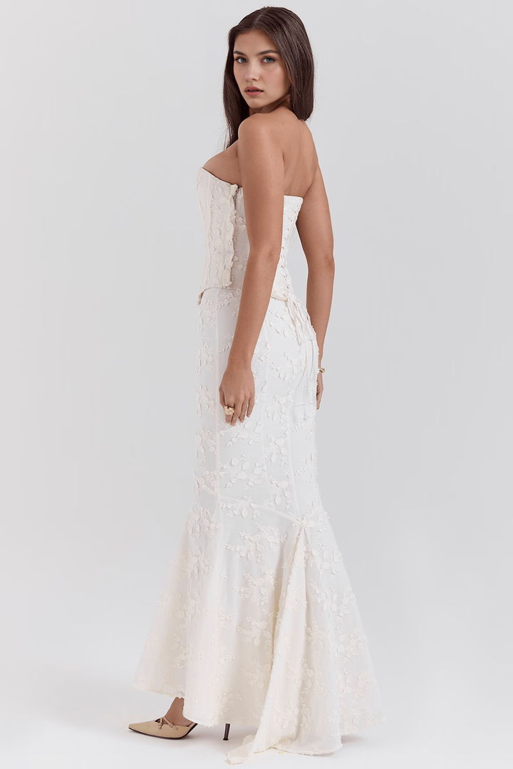 Clara | Embroidered Corset Dress
